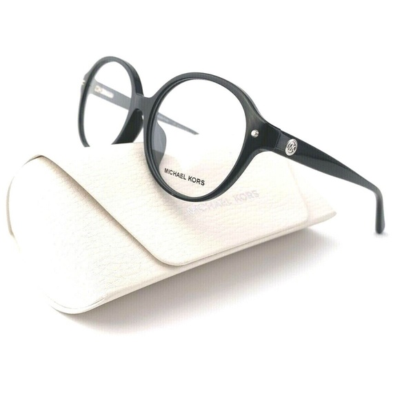 New Michael Kors Frames Black Round MK4041F 3177 - Picture 1 of 8